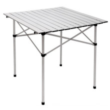 Aluminium-Legierung Rolling Camping Tisch für Outdoor und Home mit (CL2A-AT03)